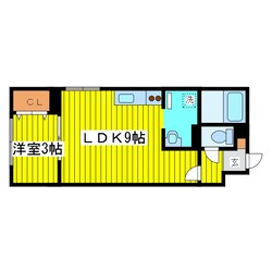 元町駅 徒歩3分 3階の物件間取画像